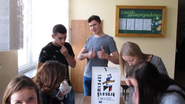  „ Młodzi głosują”